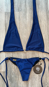 Navy blue Versátil with ring
