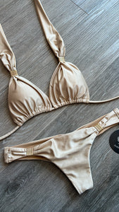 Luxury crema with buckle