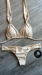 Luxury crema with buckle