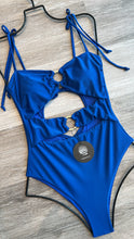 Load image into Gallery viewer, Royal blue one piece with rings