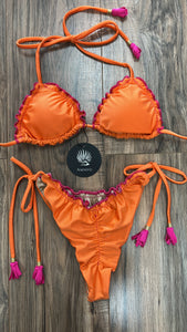 Crunchy orange/pink
