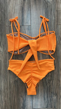 Load image into Gallery viewer, Orange high waisted
