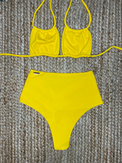 Yellow Chick High Waisted